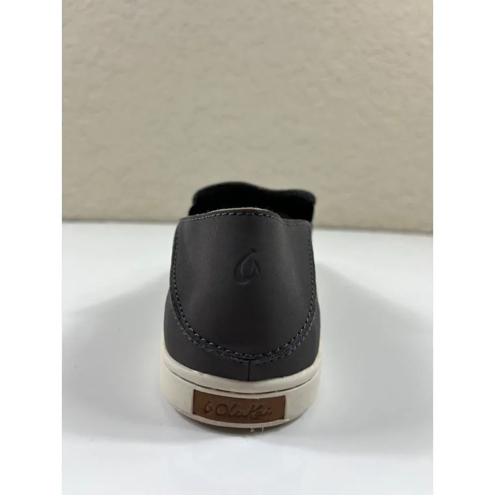 Olukai Pehuea Slip On Casual Shoe Pavement Gray AMPUTEE LEFT SHOE Womens Size 8